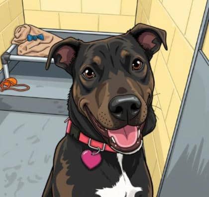 Zelda - Mixed Breed, Medium (up to 44 lbs fully grown)/Mix available for adoption at Kingston Humane Society in Kingston