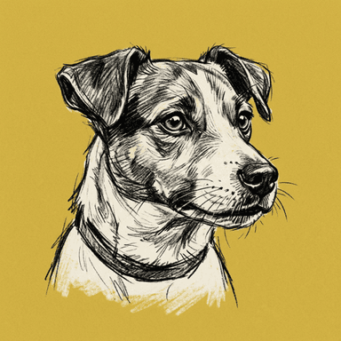 Jack Russell Terrier illustration