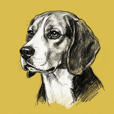Beagle illustration