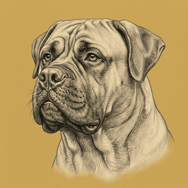 Bullmastiff illustration