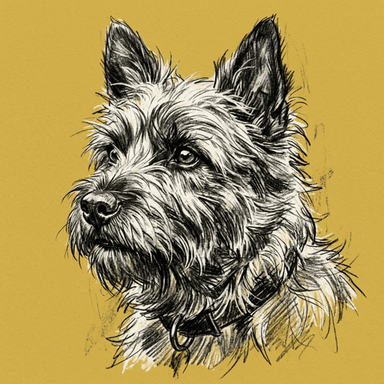 Cairn Terrier illustration