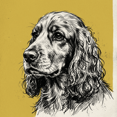 Cocker Spaniel illustration