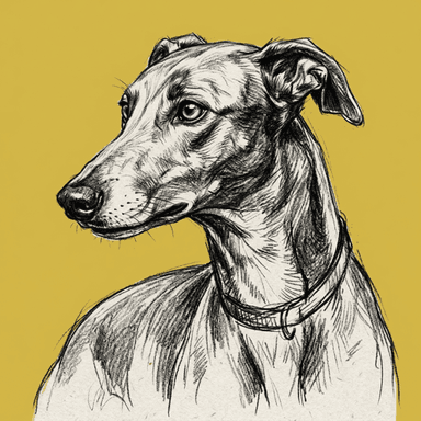 Greyhound illustration