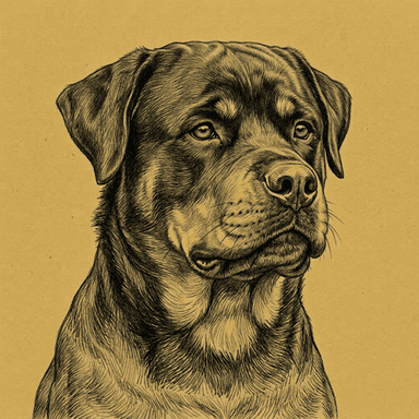 Rottweiler illustration