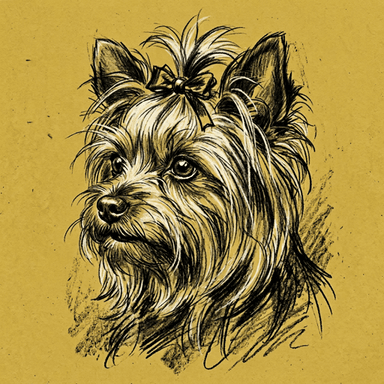 Yorkshire Terrier illustration