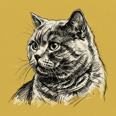 British Shorthair illustration