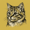 Munchkin rescue cat illustration