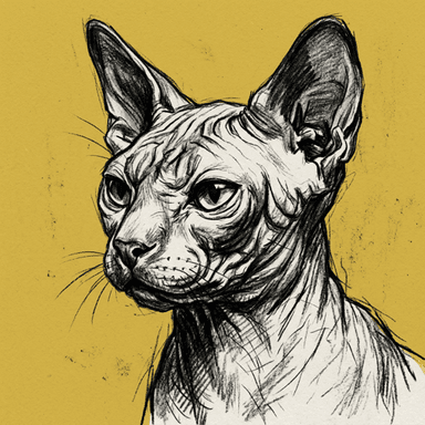 Sphynx illustration
