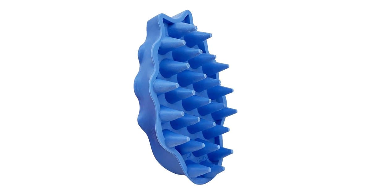 Rubber Curry Brush