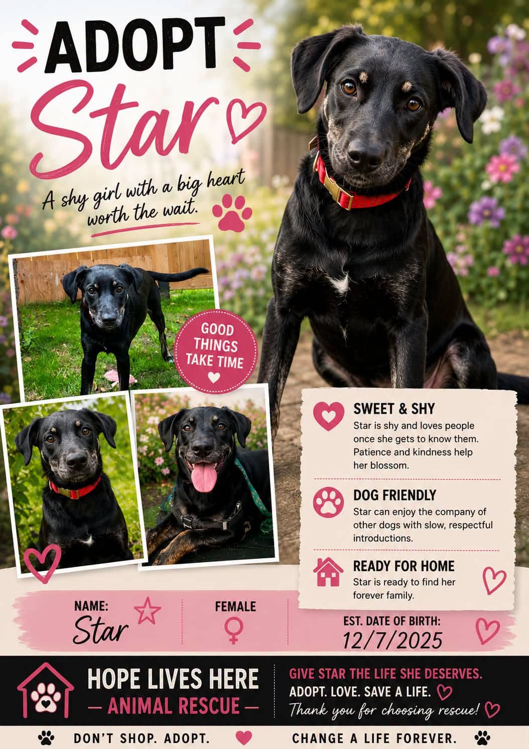 Star - Mixed available for adoption