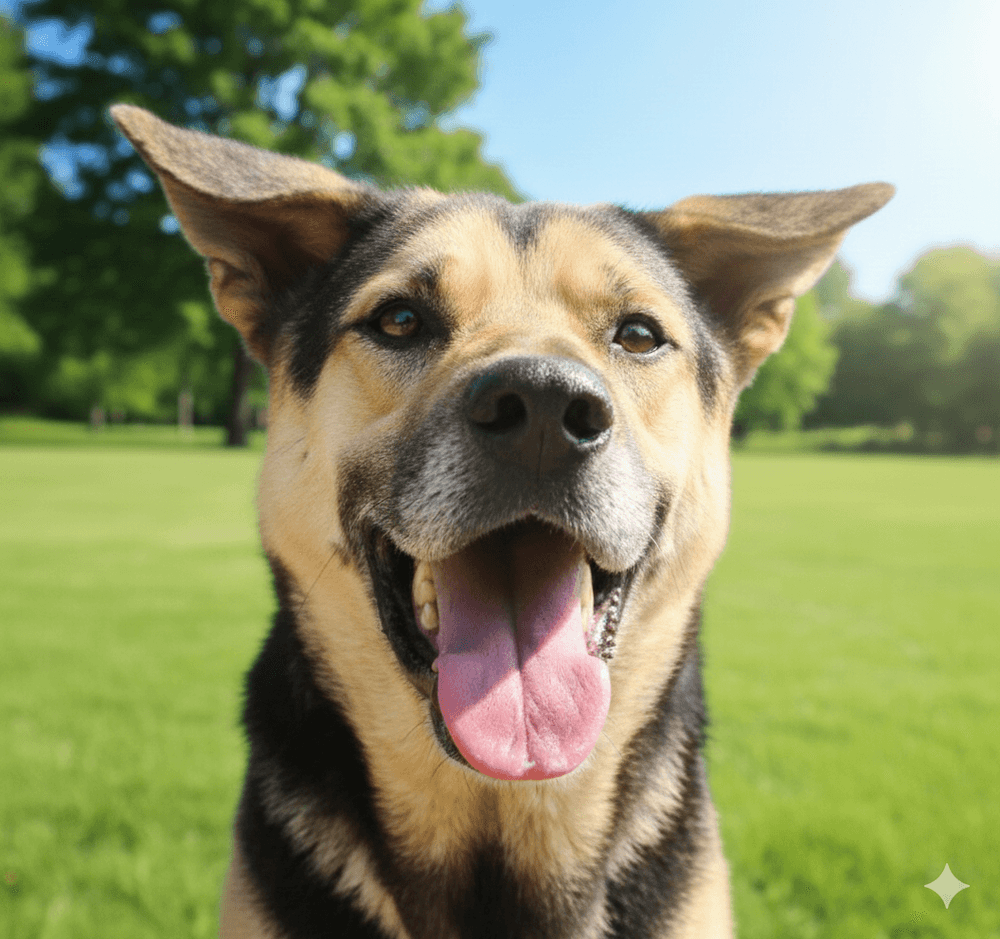 Ashe - German Shepherd Dog / Labrador Retriever available for adoption at Loved at Last Dog Rescue in British Columbia