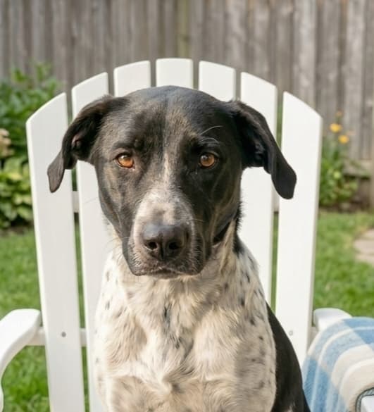 Nefes - German Shorthaired Pointer available for adoption at Loved at Last Dog Rescue in British Columbia