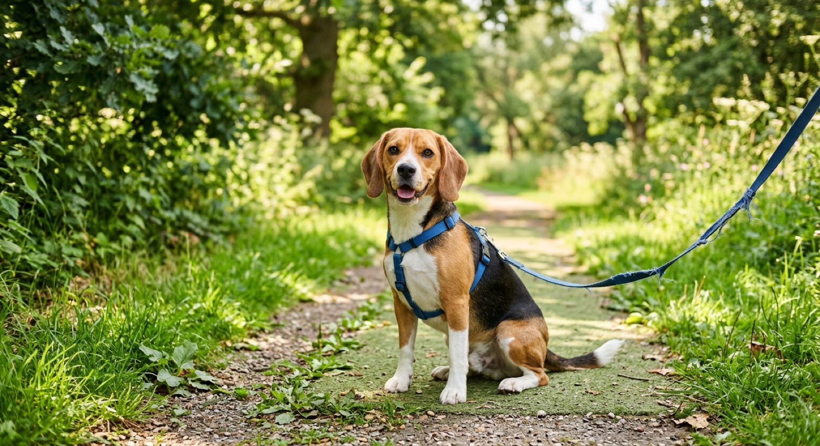 A Beagle at home in Canada, waiting for a responsible rehoming match