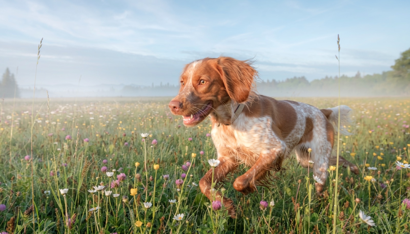 A Brittany at home in Canada, waiting for a responsible rehoming match