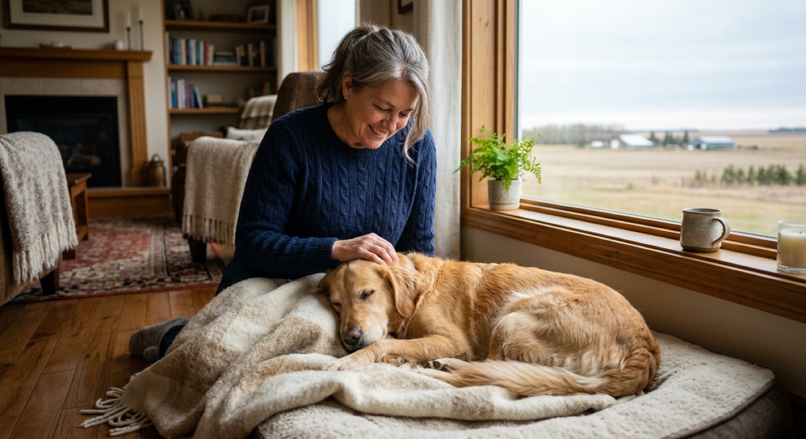 A dog at home in Brandon waiting for a responsible rehoming match