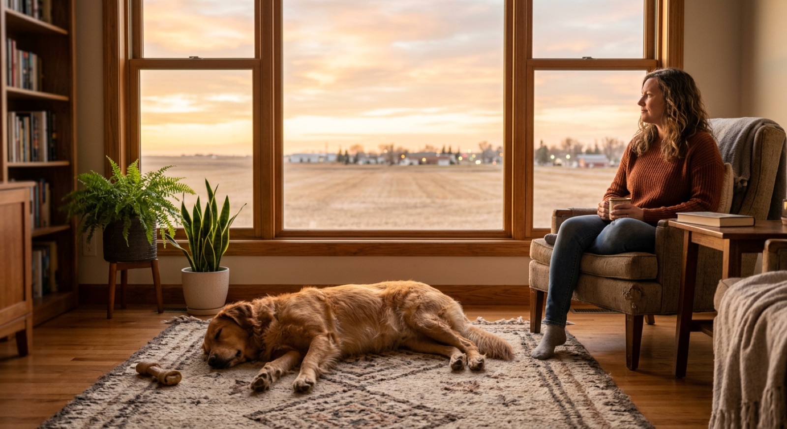 A dog at home in Moose Jaw waiting for a responsible rehoming match