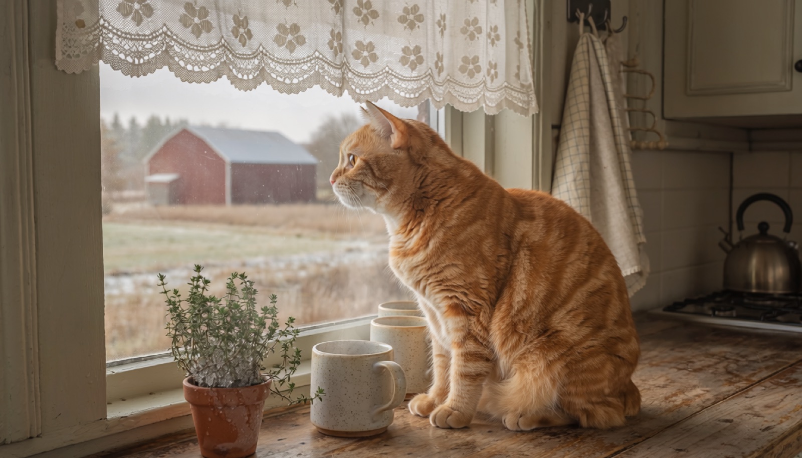 A Manx at home in Canada, waiting for a responsible rehoming match